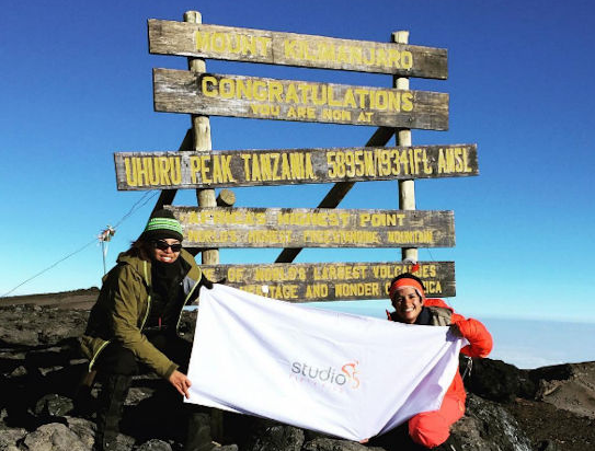 Fatima Batook on climbing Africa’s highest peak, Mount Kilimanjaro.